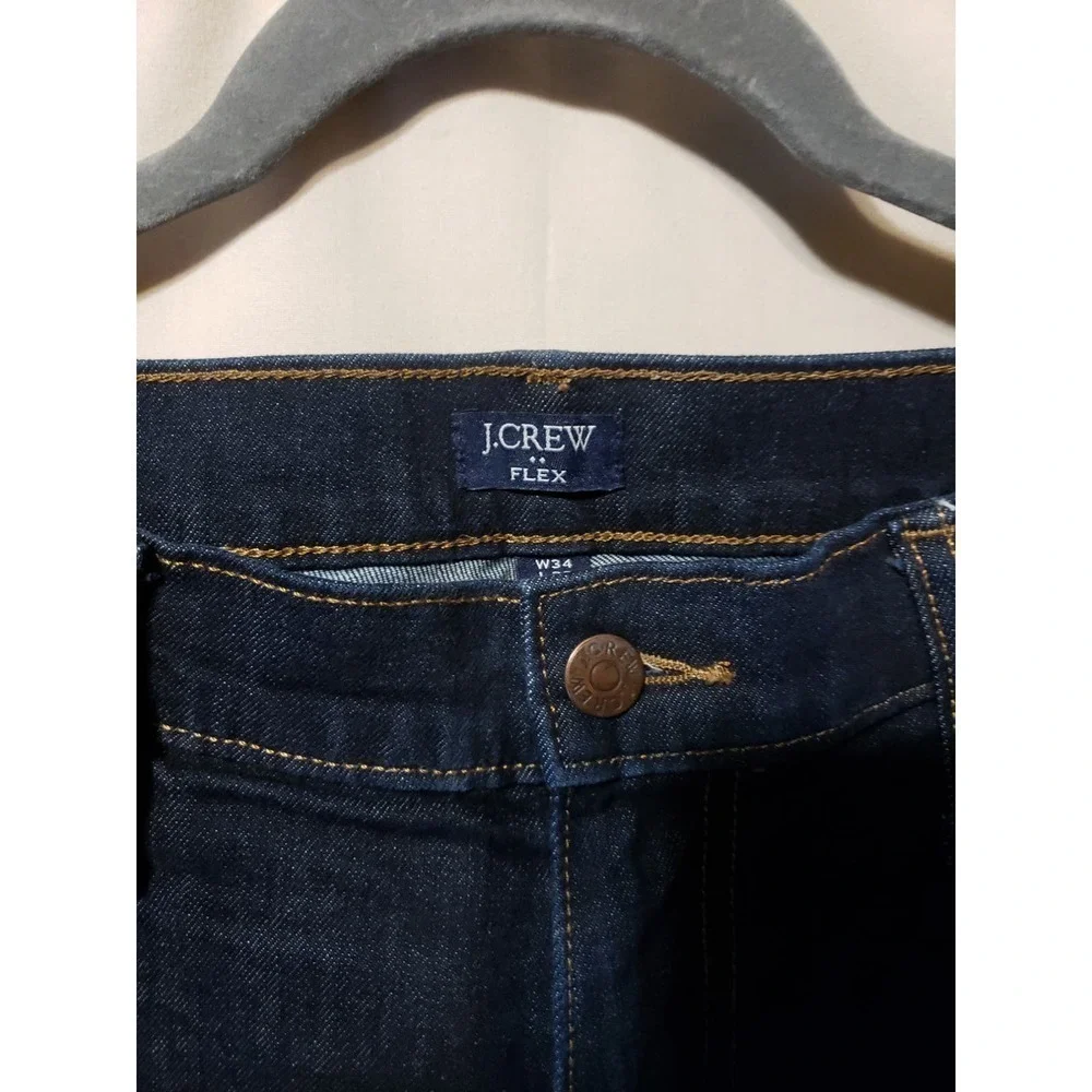 J.Crew flex slim 34x30 jeans. Dark wash NWOT